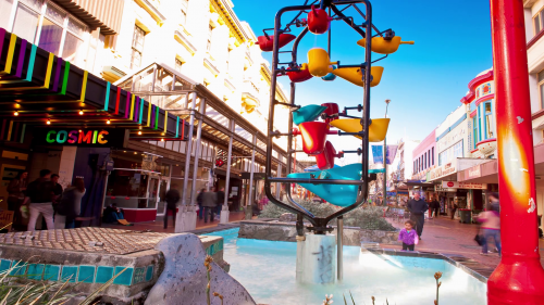 Cuba Street and the Night Market